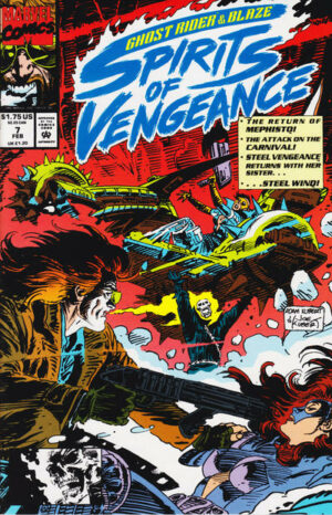 Ghost Rider/Blaze: Spirits of Vengeance (Midnight Sons) #7