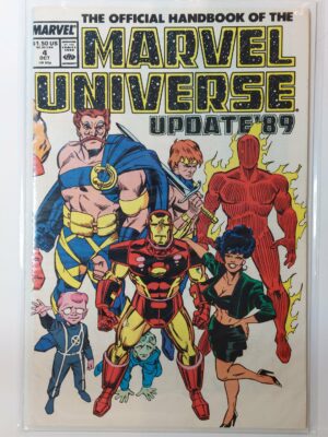 Official Handbook Of The Marvel Universe #4 V3