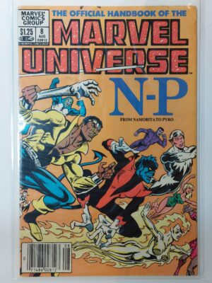 Official Handbook Of The Marvel Universe #8
