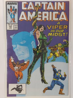Captain America #342 V1