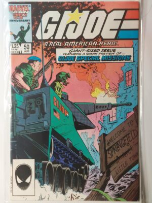 G.I. Joe: A Real American Hero #50 V1