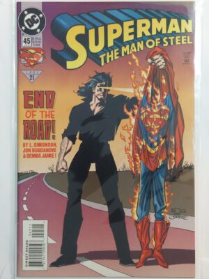 Superman: The Man of Steel #45 V1