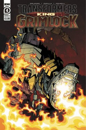Transformers: King Grimlock #4B Mini