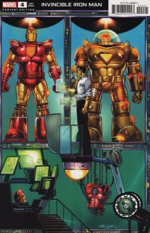 Invincible Iron Man #4B V5