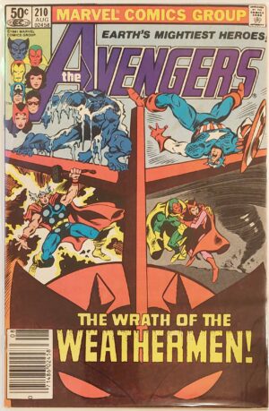 Avengers #210B V1
