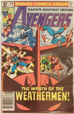 Avengers #210B V1