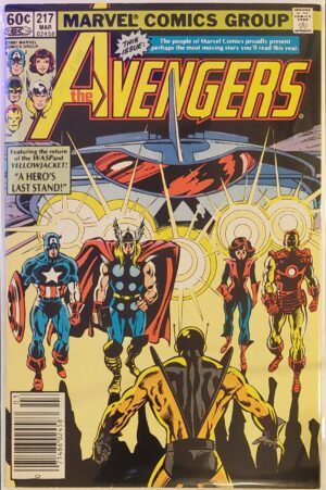 Avengers #217B V1