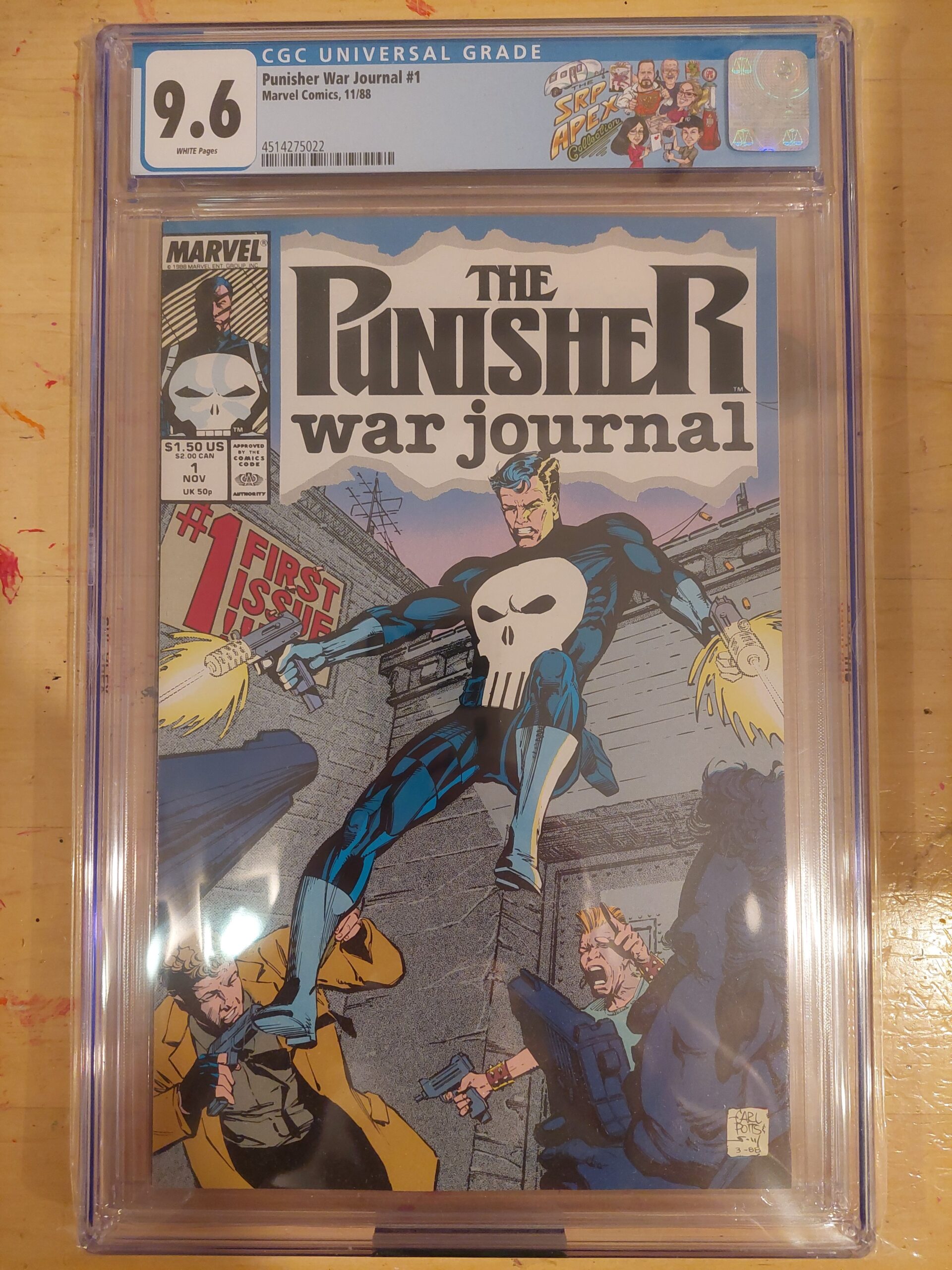 The Punisher War Journal #1 CGC 9.6