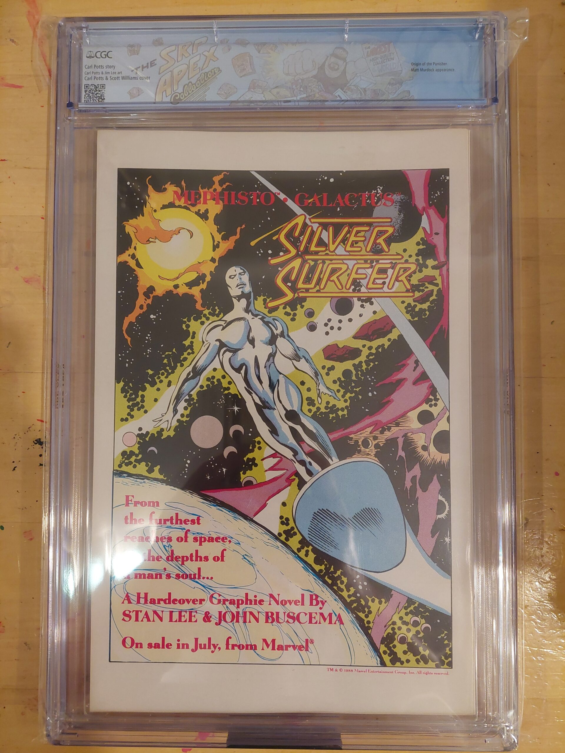 The Punisher War Journal #1 CGC 9.6 - Image 2