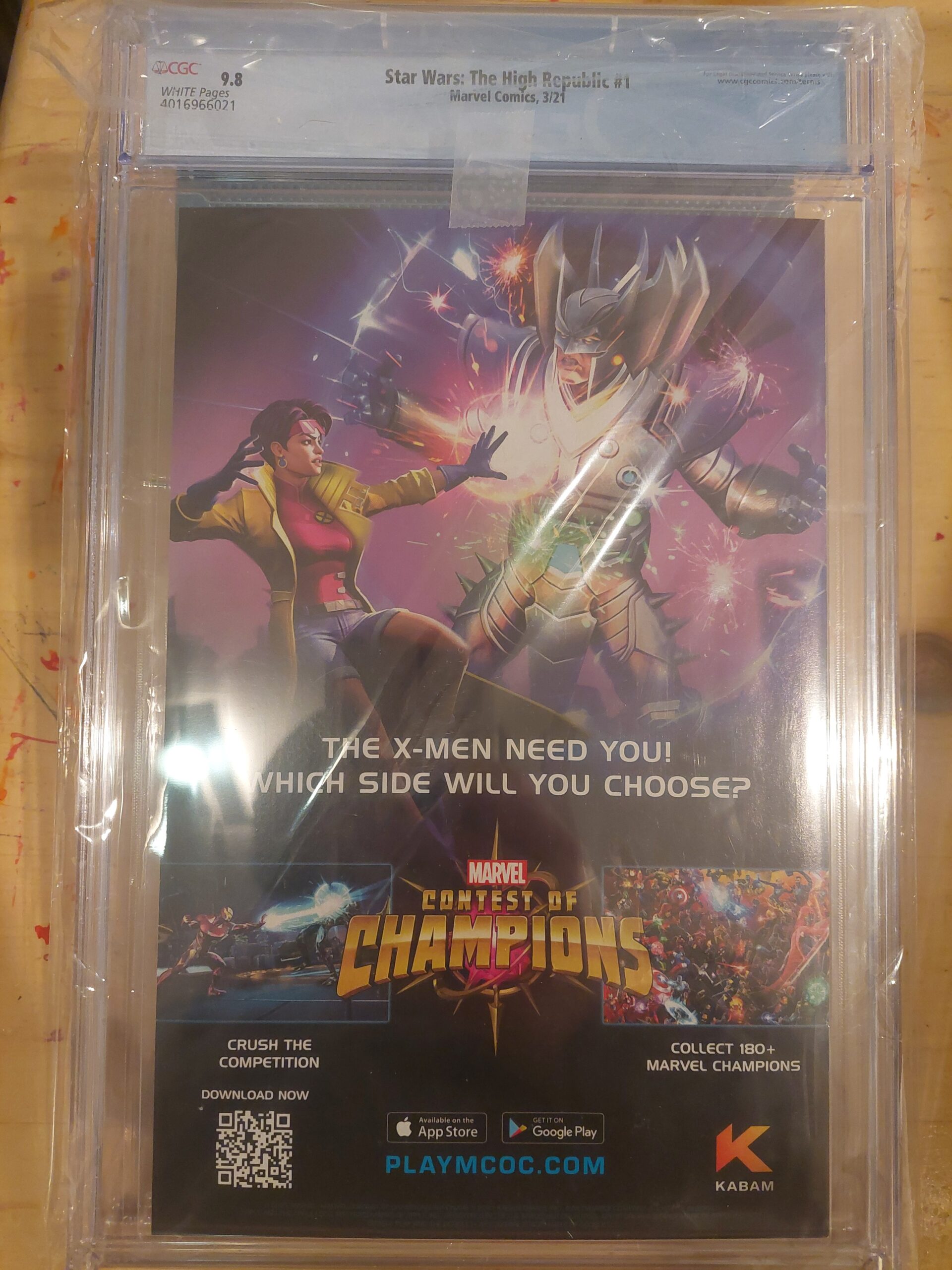 Star Wars: The High Republic #1 V1 CGC 9.8 - Image 2