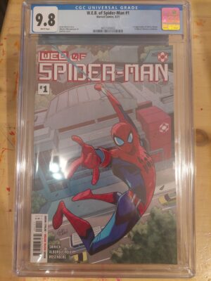 W.E.B. of Spider-Man #1 Mini CGC 9.8
