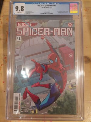 W.E.B. of Spider-Man #1 Mini CGC 9.8