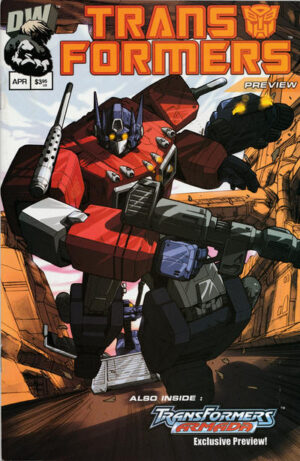 Transformers: Generation One Preview #1-PatLeeSig One-Shot