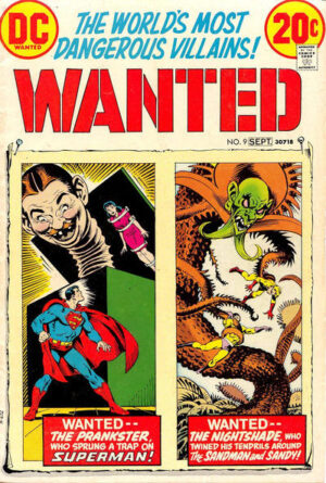 Wanted. The World's Most Dangerous Villains #9 V1