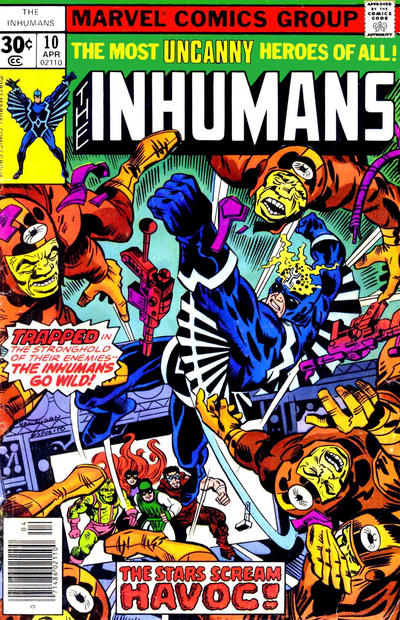 Inhumans #10 V1