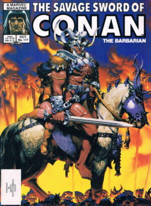 Savage Sword of Conan #117 V1
