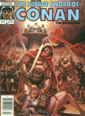 Savage Sword of Conan #122 V1