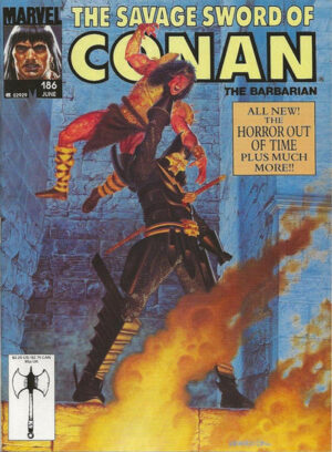 Savage Sword of Conan #186 V1