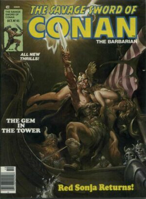 Savage Sword of Conan #45 V1