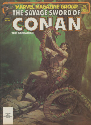Savage Sword of Conan #73 V1