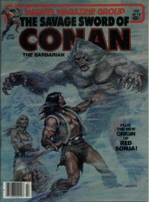 Savage Sword of Conan #78B V1