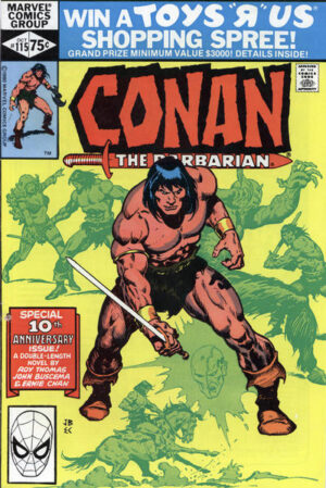 Conan the Barbarian #115 V1