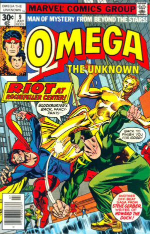 Omega the Unknown #9 V1