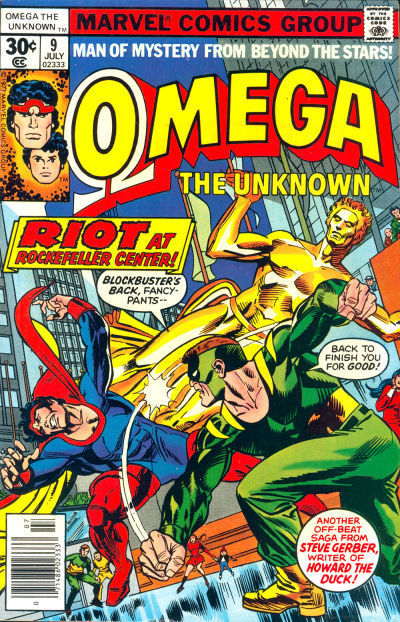 Omega the Unknown #9 V1