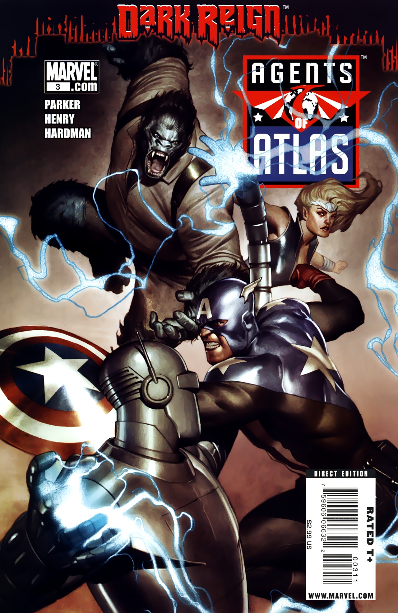 Agents of Atlas #3 V1