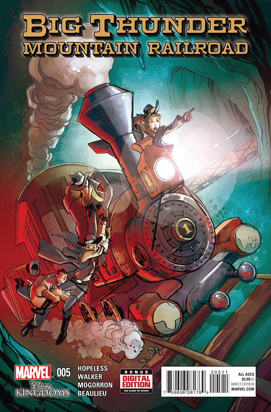 Big Thunder Mountain Railroad #5 V1