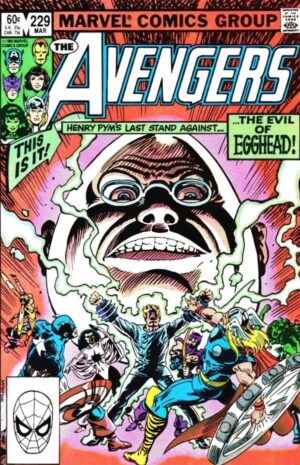 The Avengers #229-CPV V1