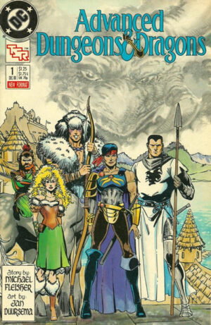 Advanced Dungeons & Dragons Comic Book #1 V1