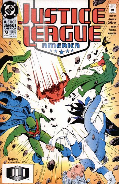 Justice League America #38 V1