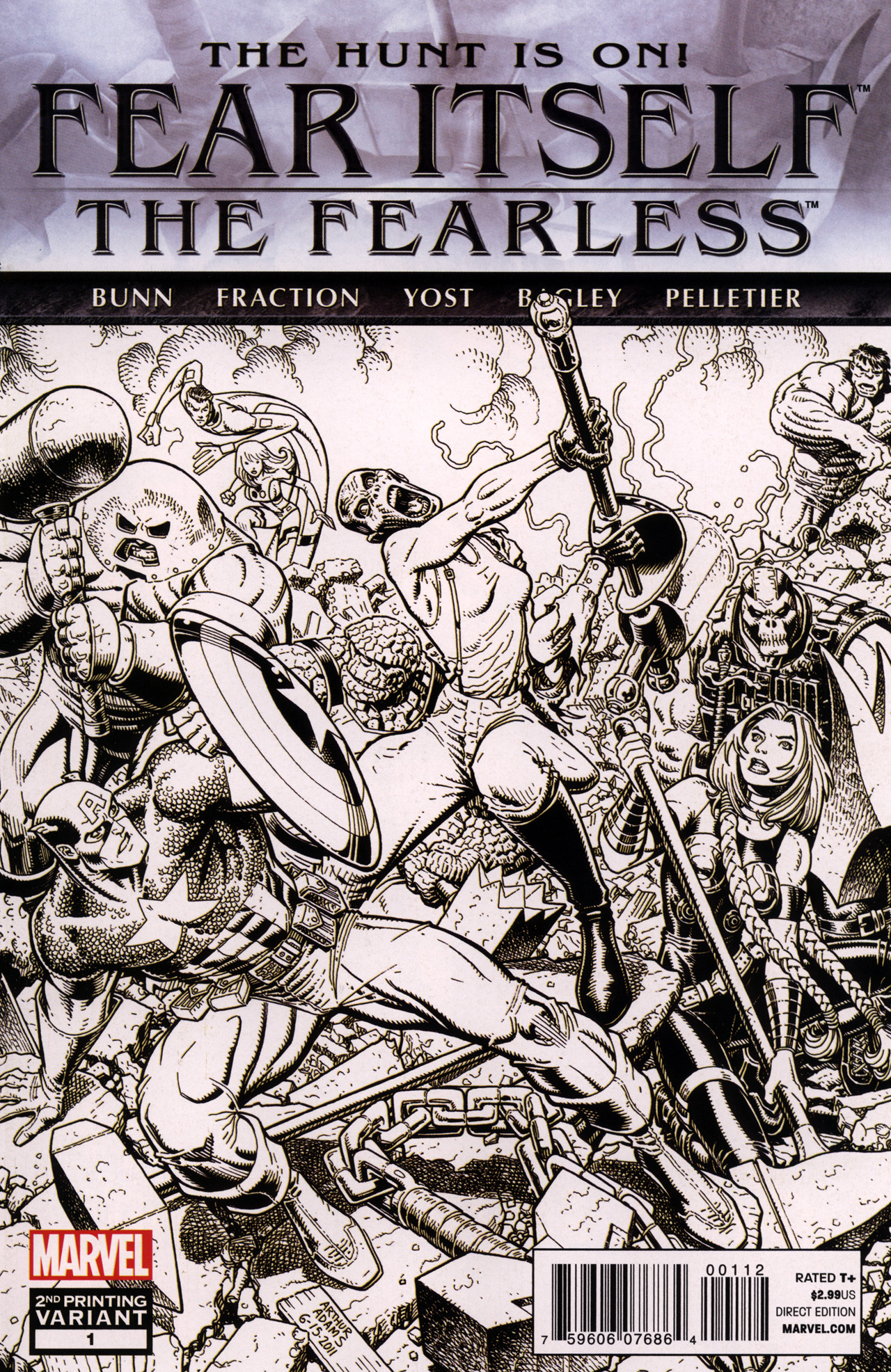 Fear Itself: The Fearless #1-2ND-B Mini