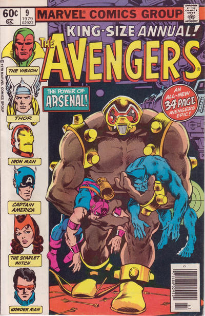 The Avengers Annual #9B V1