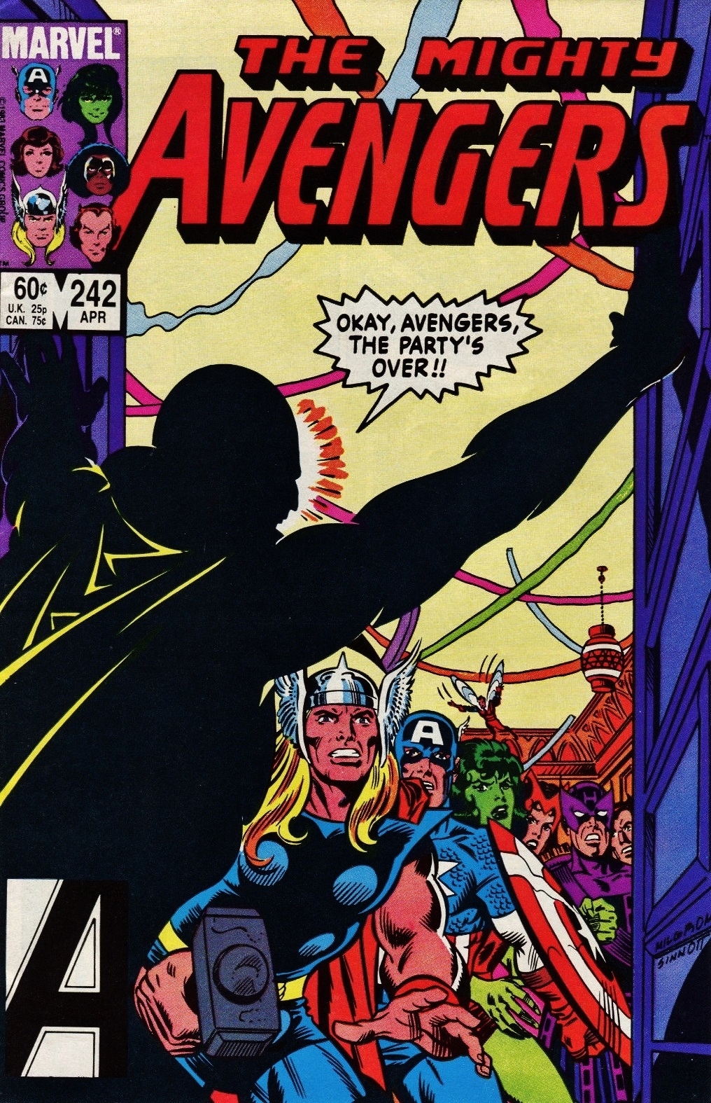 The Avengers #242 V1