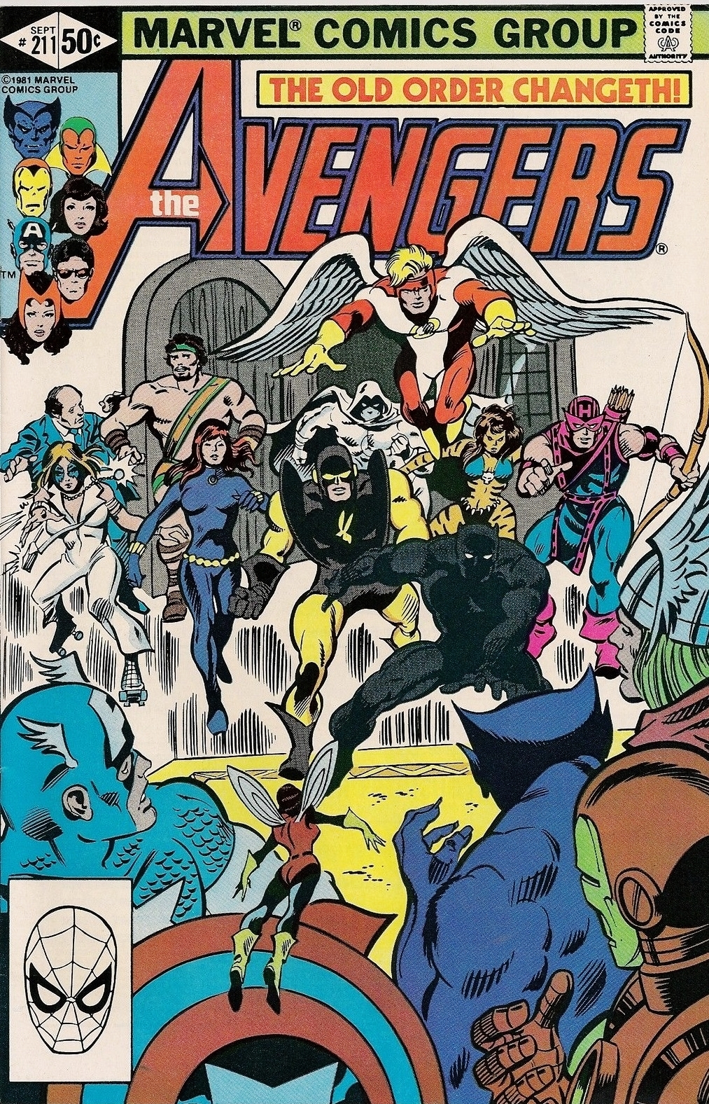 The Avengers #211 V1